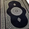 قالیچه نقشه گلریز تمام ابریشم قم