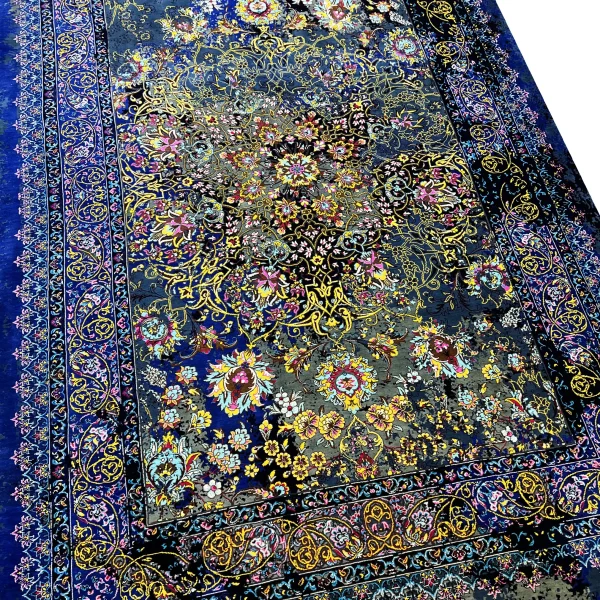 ذرع‌ونیم نقشه نئوکلاسیک تمام ابریشم اصل قم