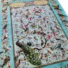 ذرع‌ونیم نقشه باغ پرندگان تمام ابریشم