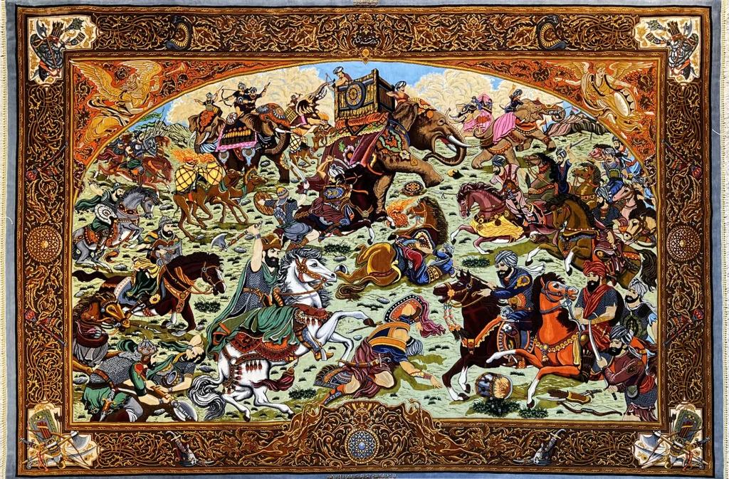 راهنمای خرید فرش ابریشم دستباف